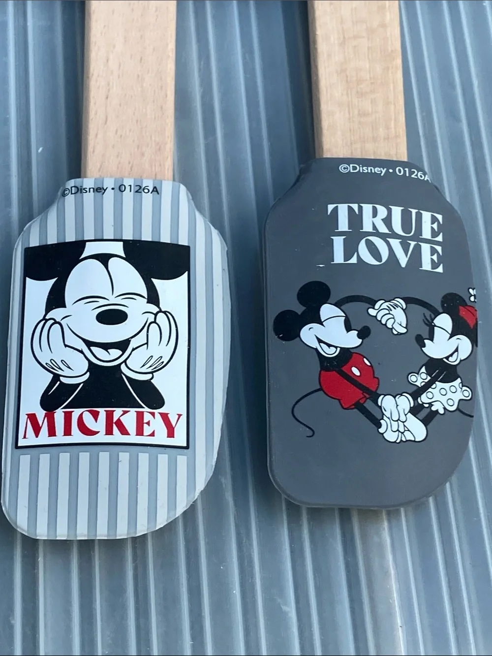 Disney Mickey Silicone Kitchen Spatula - Set
